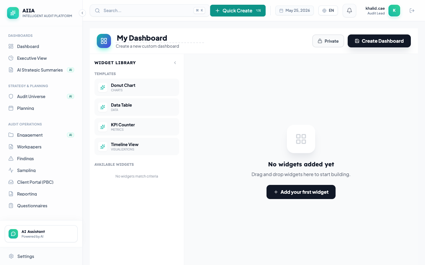 Dashboard Builder