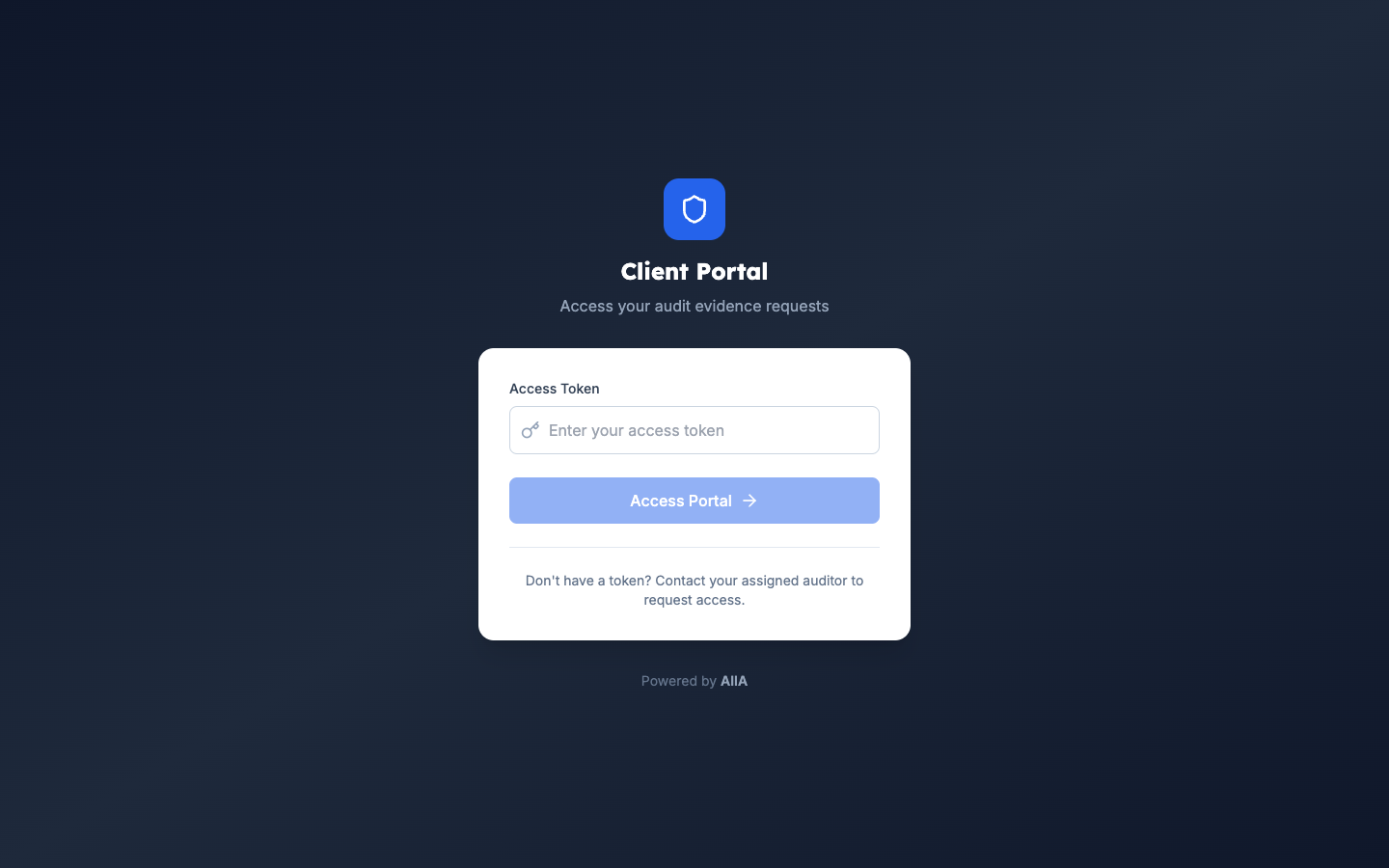 Client Portal Login